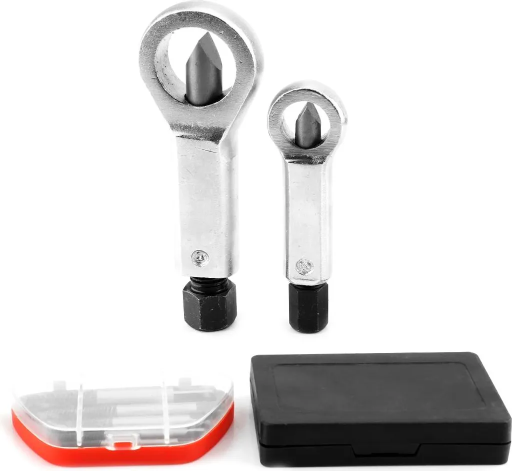 Coffret extracteur de vis et casse-écrou professionnel pour mécanique