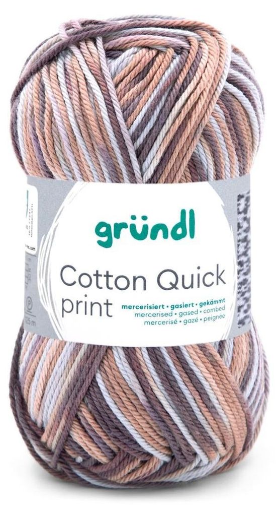 Gründl Baumwolle quick print,50g/125m,100% Produktbild 