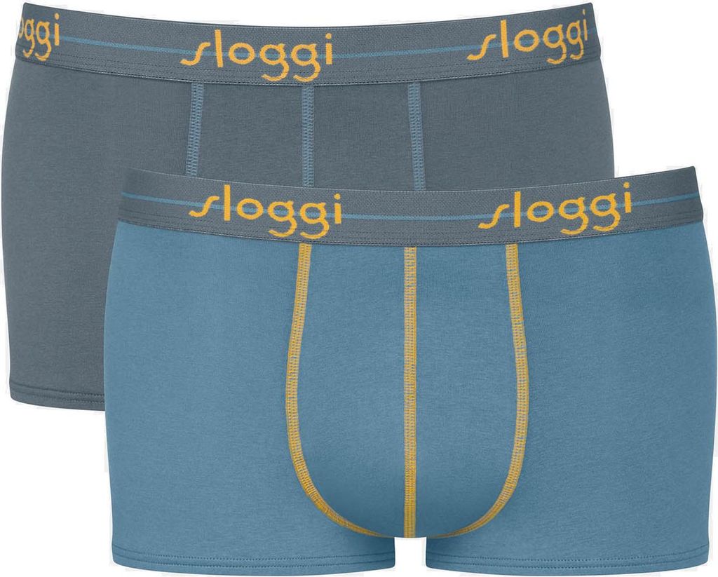 sloggi Herren Retro Pants 2-Pack Start Hipster - MULTIPLE COLOURS 11 - Größe 8