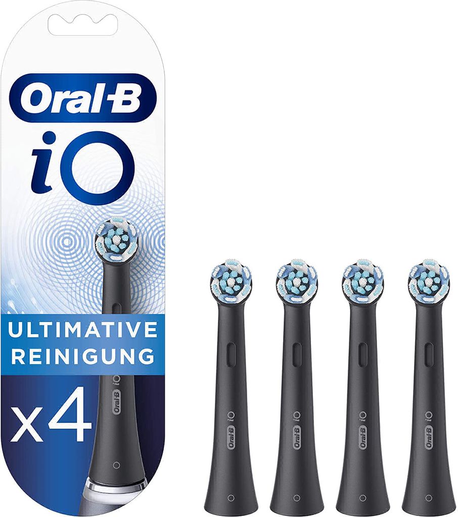 Oral-B iO Ultimative Reinigung 4er (schwarz, Frustfreie Produktbild 