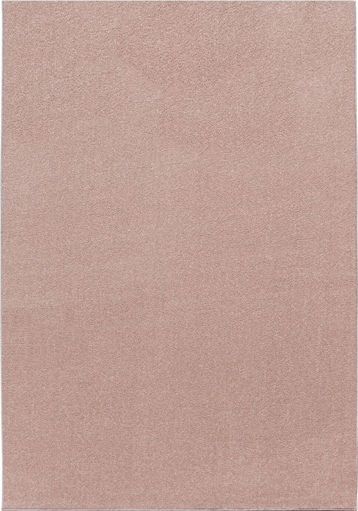 Kurzflor Teppich Alberto Läufer, Farbe: Rosa, Größe:80x250 cm