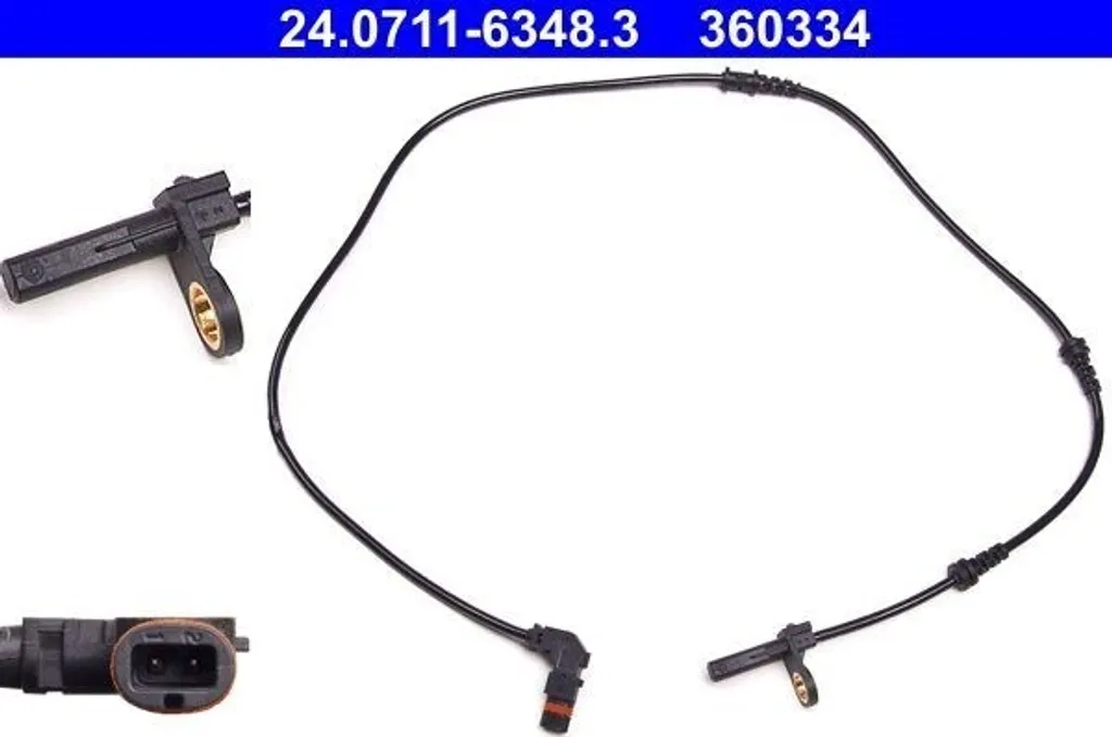 Capteur de vitesse de roue ABS arrière pour Mercedes Classe S W221