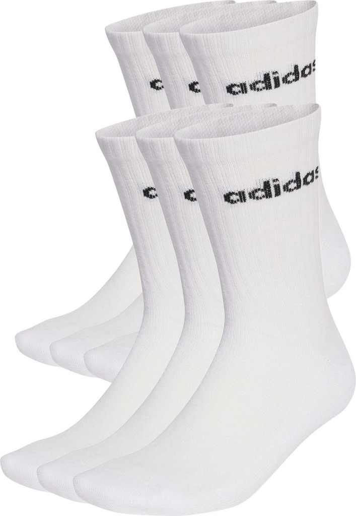 Adidas Linear Crew Socken (6er-Pack)