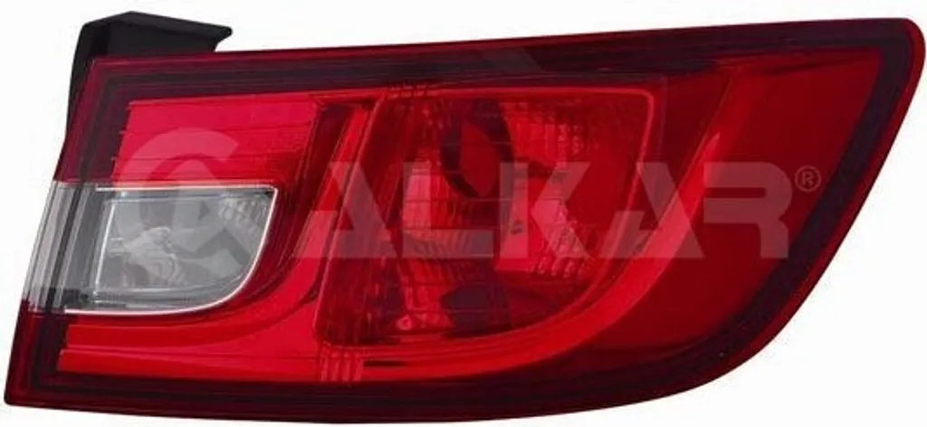 Feu arrière droit pour Clio IV 265509846R - Optique complète rouge