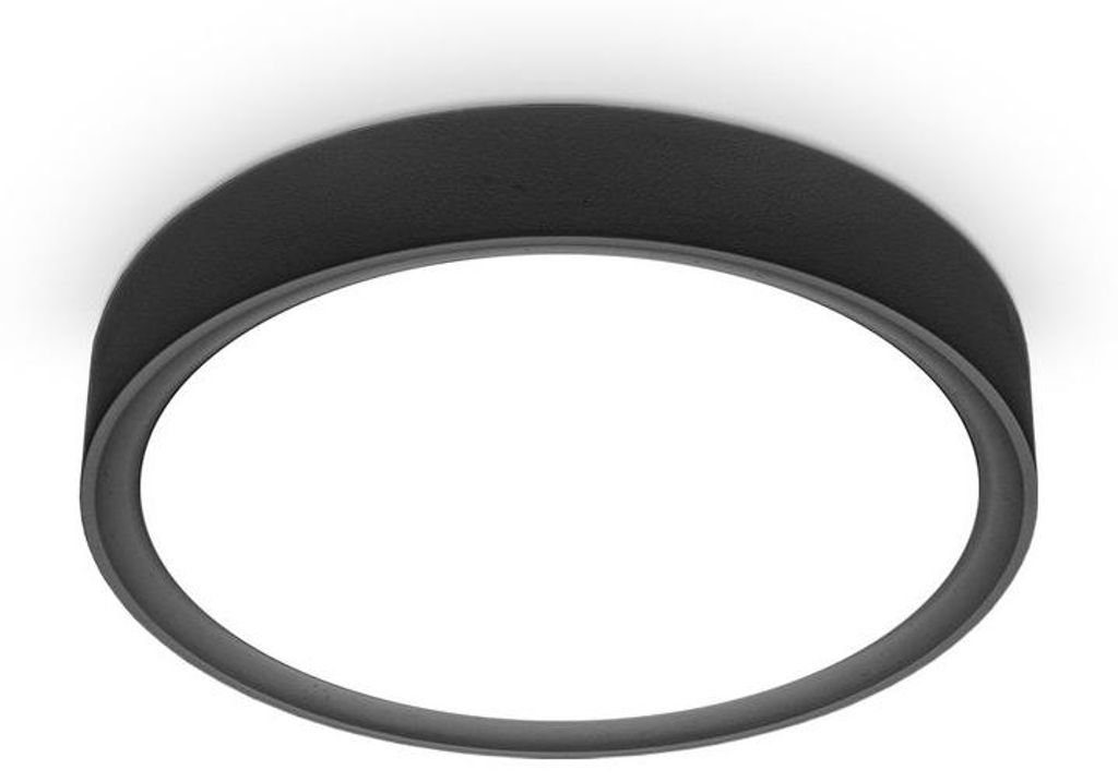 B.K.Licht I Plafonnier LED 12 W I 4.000K I 25 cm de Image du produit 