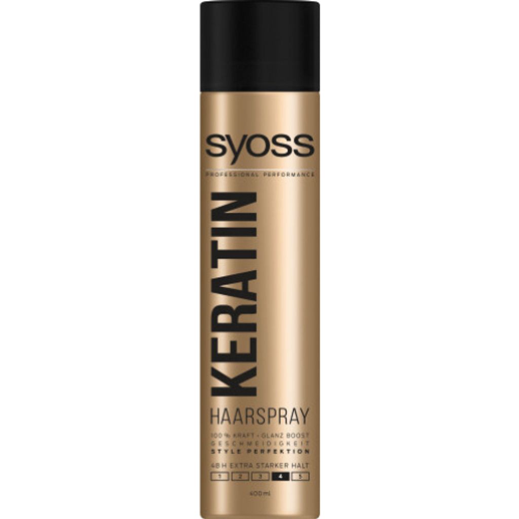Syoss Style Perfection Haarspray Keratin extra starker Halt Produktbild 