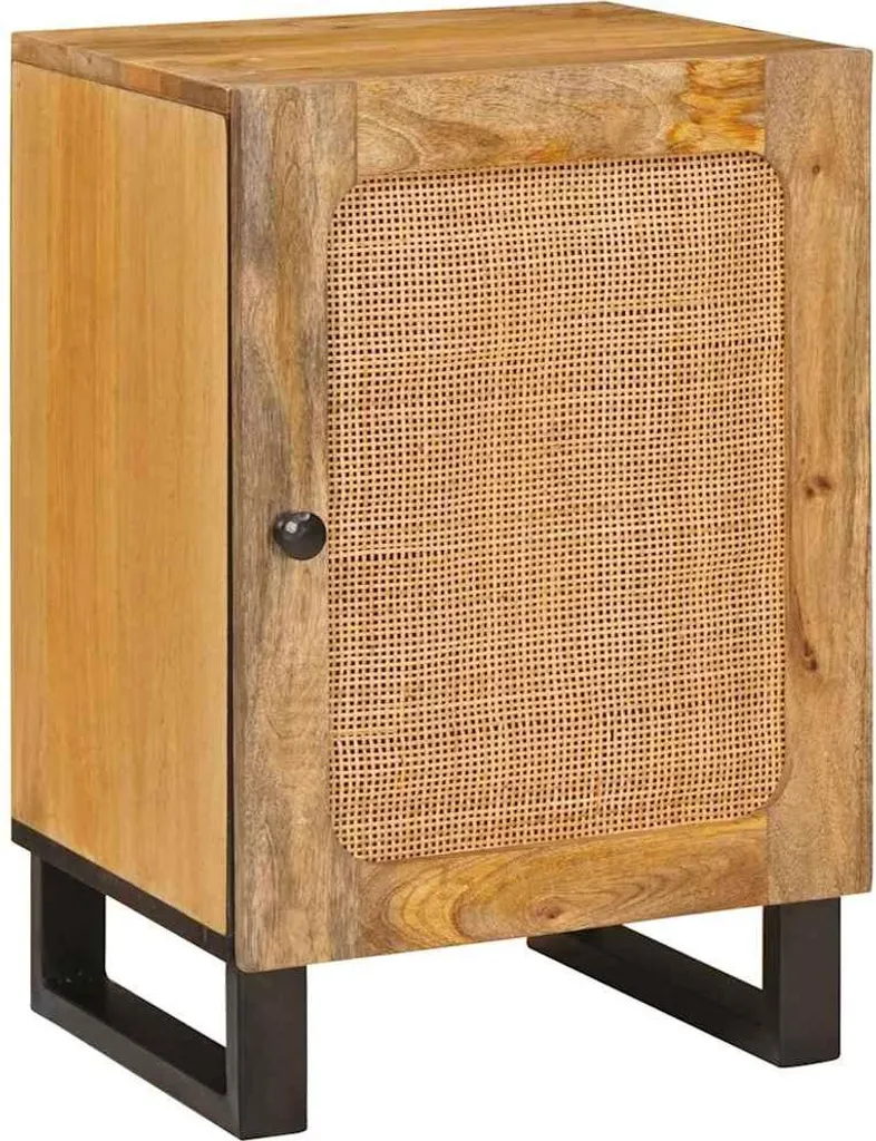 Mobile Bagno in Mango Massiccio 38x33x58 cm | Eleganza Senza Tempo