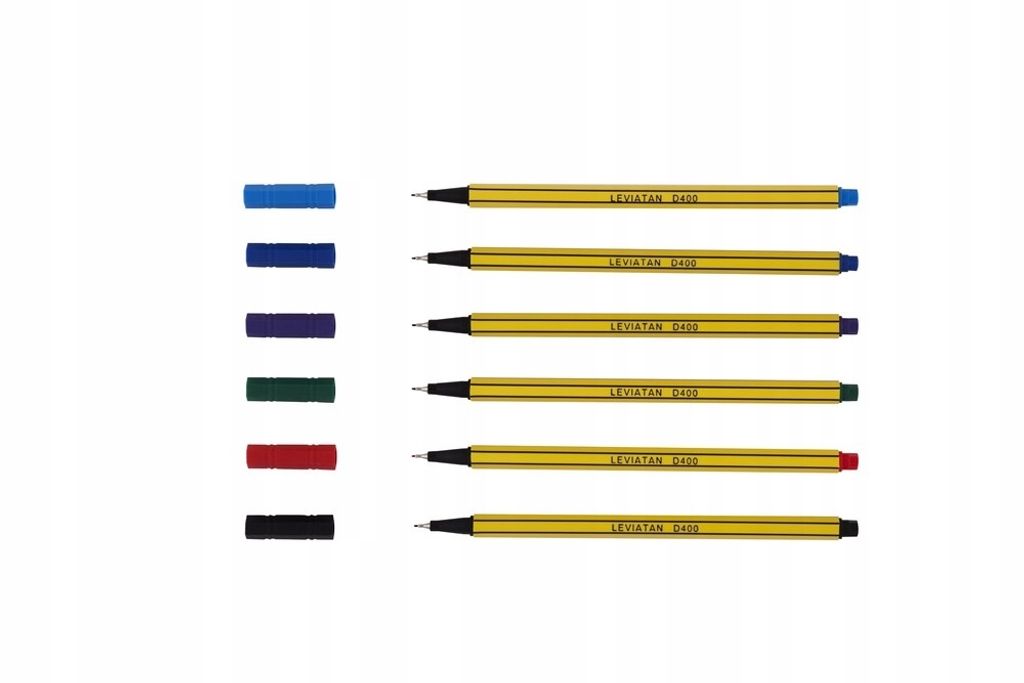 FINELINER LEVIATAN D400 set de 6 couleurs différentes Image du produit 