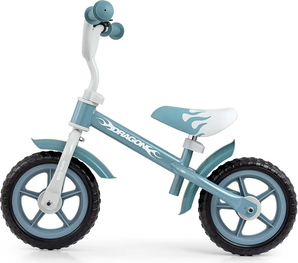 Milly Mally Vélo de Randonnée Dragon Denim - Draisienne 10 Pouces