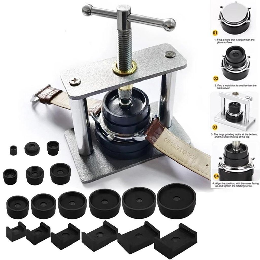 Uhren-Presswerkzeug-Set mit 18 Formen Produktbild 