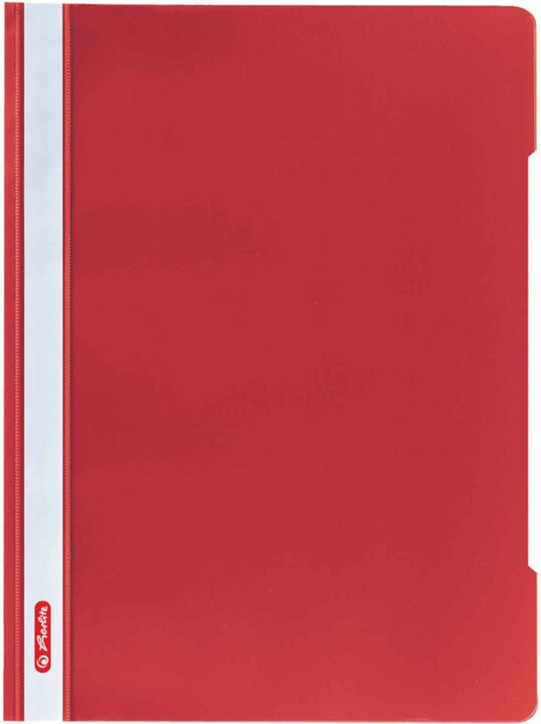 Herlitz 11317138, Rot, Polypropylen (PP), A4, Deutschland