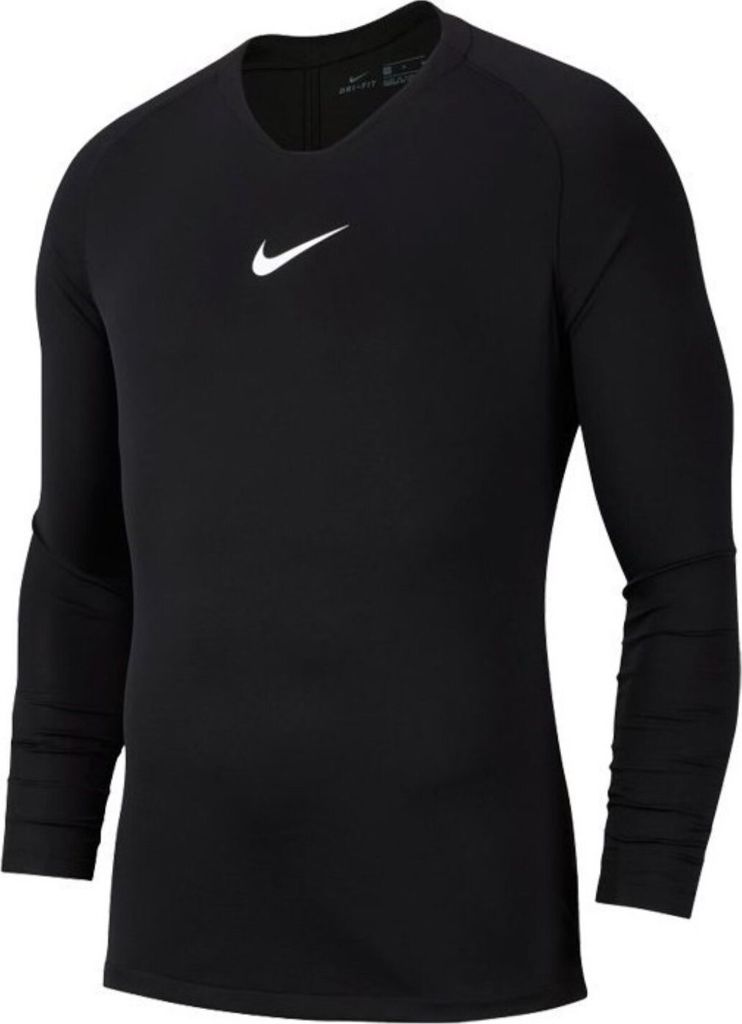 Nike Herren Rundhals Langarmshirt für Herren in gelb Produktbild 