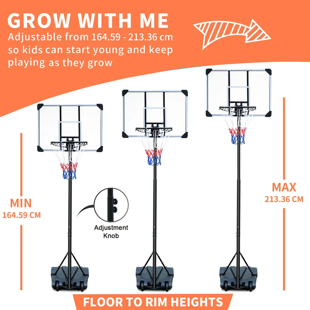 Panier de Basket Mobile Résistant aux Intempéries pour Usage Intensif - 5