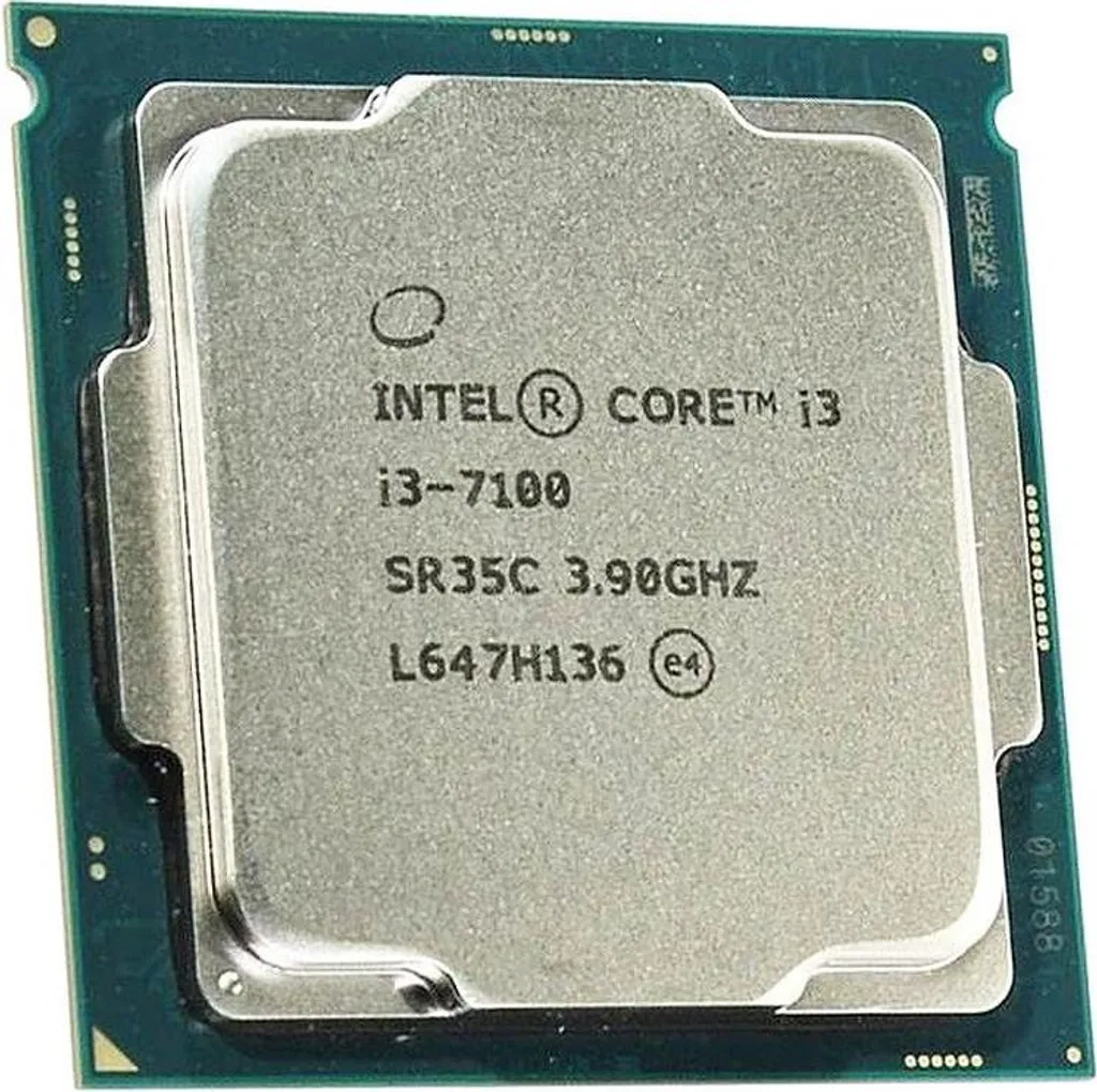 CPU Intel i3 7100 3.9GHz LGA 1151 Bulk - Prestazioni Top al Minimo