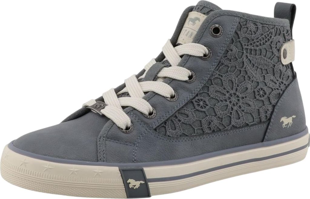 Mustang Damen Low Sneaker High Top 26M0242001 Blau