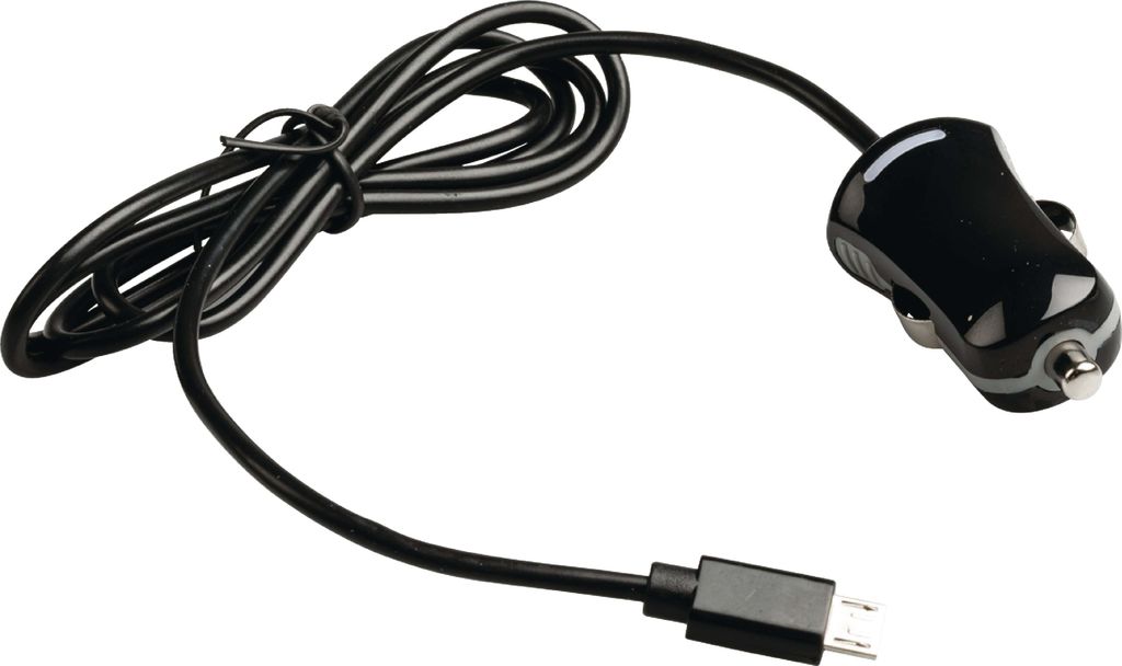 Valueline, Auto-Ladegerät Zigarettenanzünder Micro-USB 2.1A, Schwarz