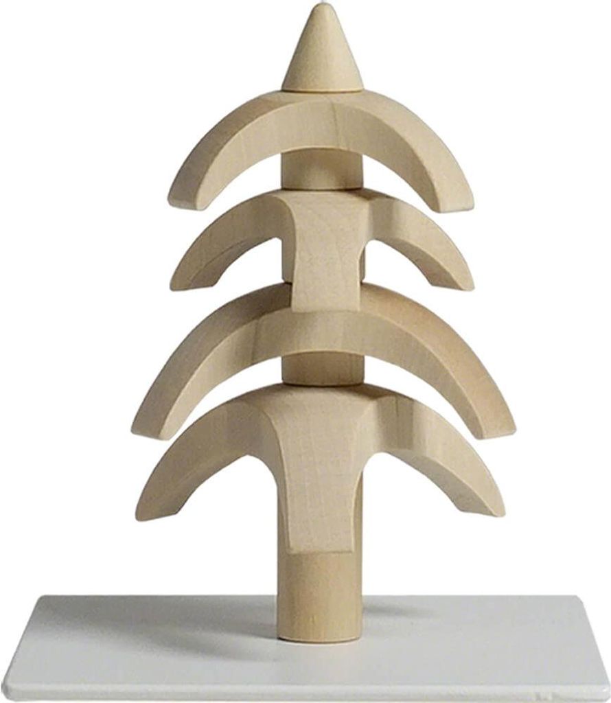 Drehbaum Twist, Weißbuche (8cm) von Seiffener Volkskunst
