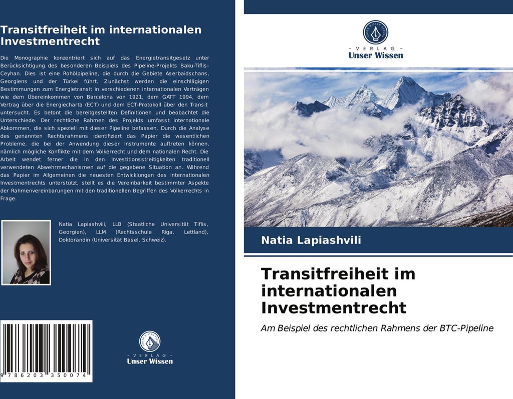 Transitfreiheit im internationalen Investmentrecht