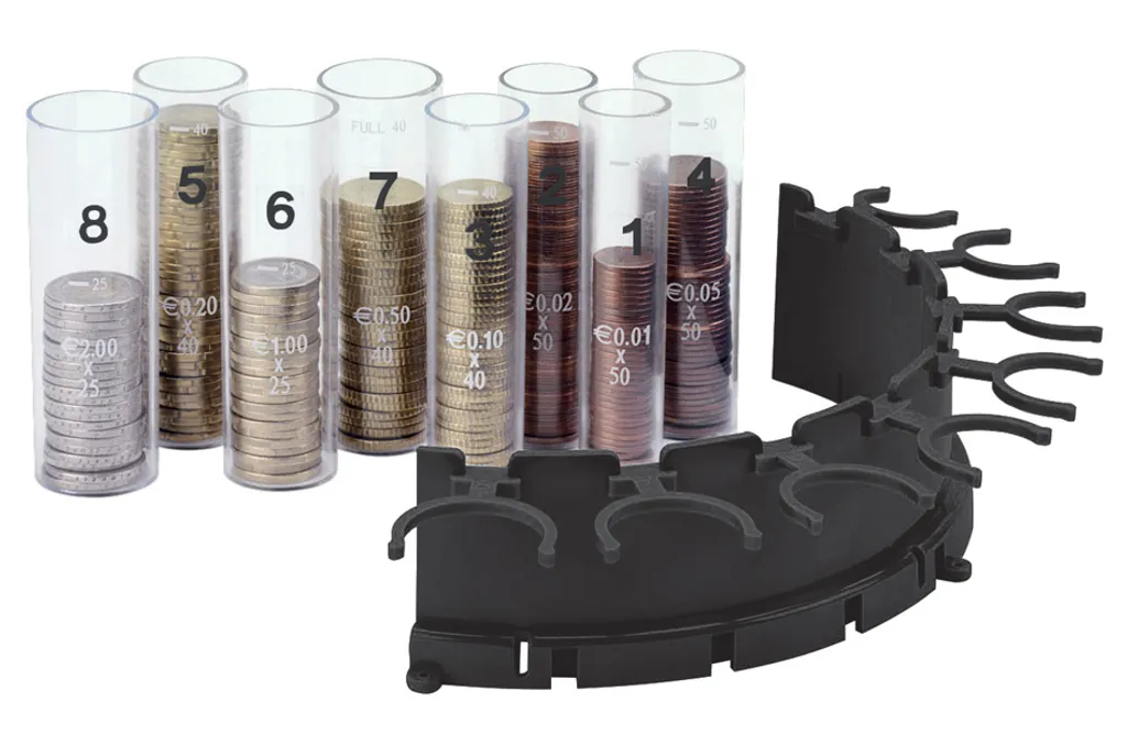 Organiseur de monnaie CS 50 noir ratiotec pour comptage rapide fin de caisse