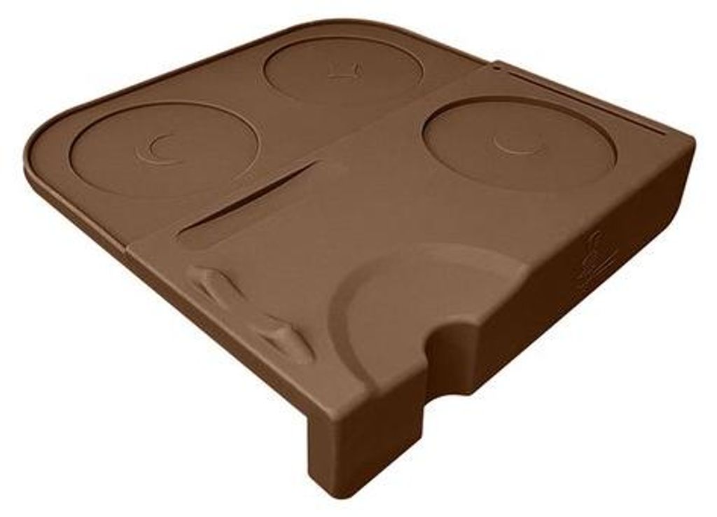 Silikon-Tampmat für Barista, groß, Kaffee-Größe, antislip, für den Einsatz im Café oder zu Hause