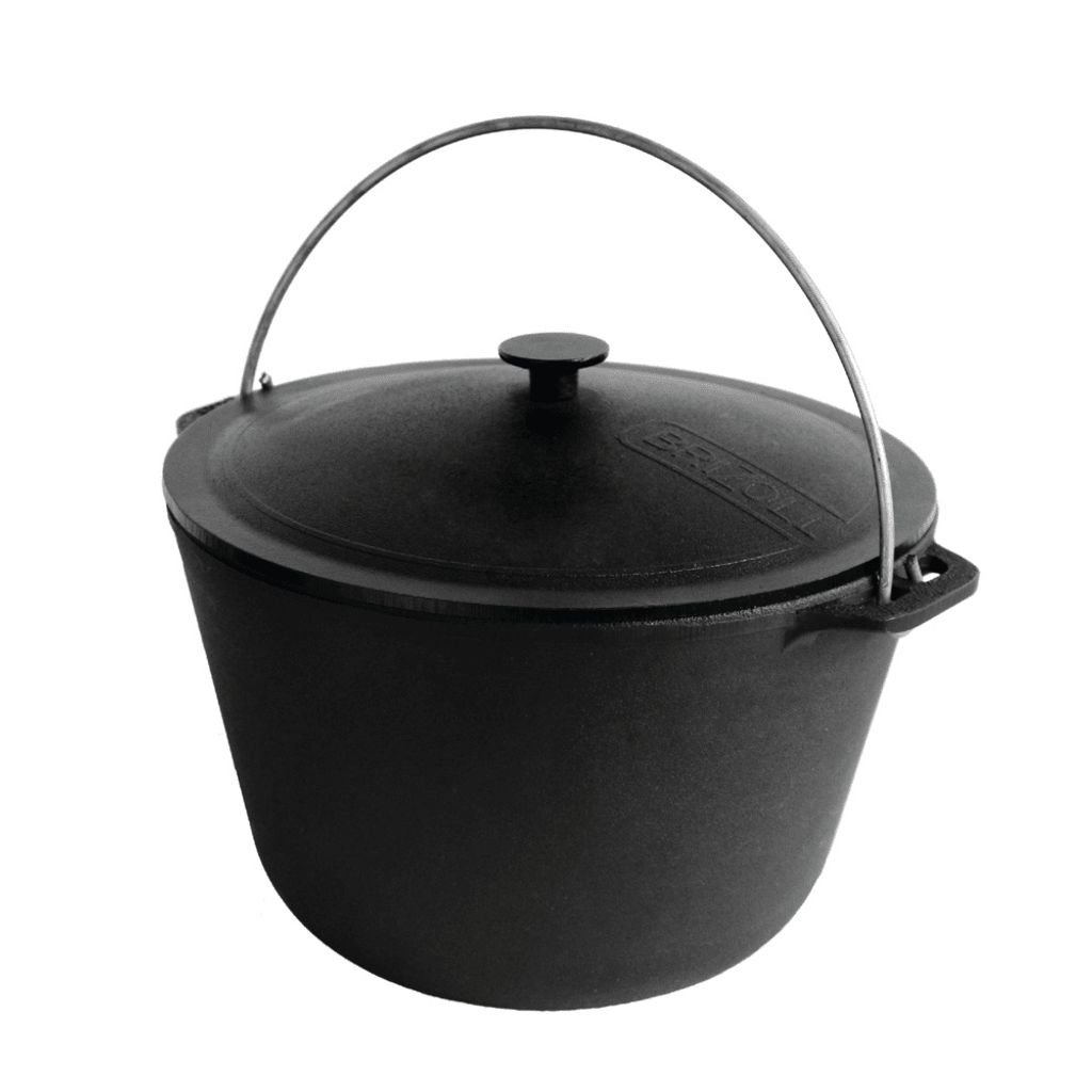 Gusseisenkessel mit Gusseisendeckel Tourist 8 L Produktbild 