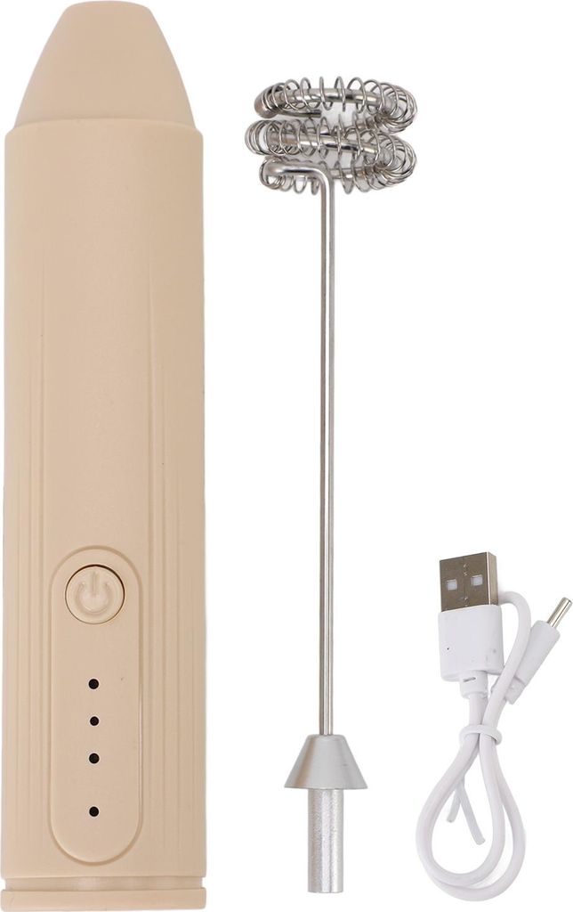 Milchaufschäumer, kabellos, wiederaufladbar, Handmixer für Produktbild 