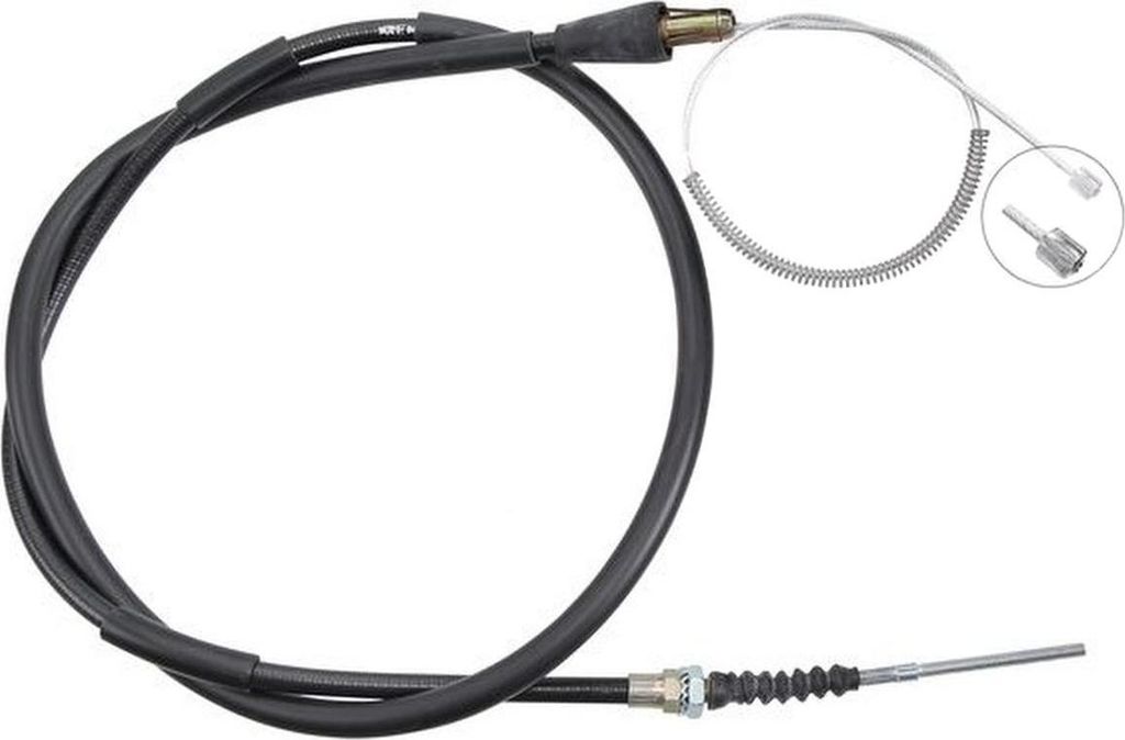 Seilzug Feststellbremse 2.045 mm Trommelbremse A.B.S. für u.a. MITSUBISHI L