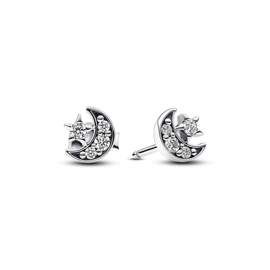 Boucles d'oreilles Pandora 292990C01 Idée Cadeau Femme Argent et Étoiles