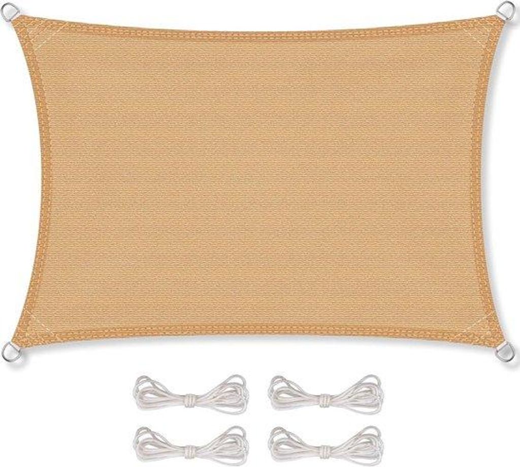 Famanu Sonnensegel Rechteckig 2,5 x 5 m - Produktbild 