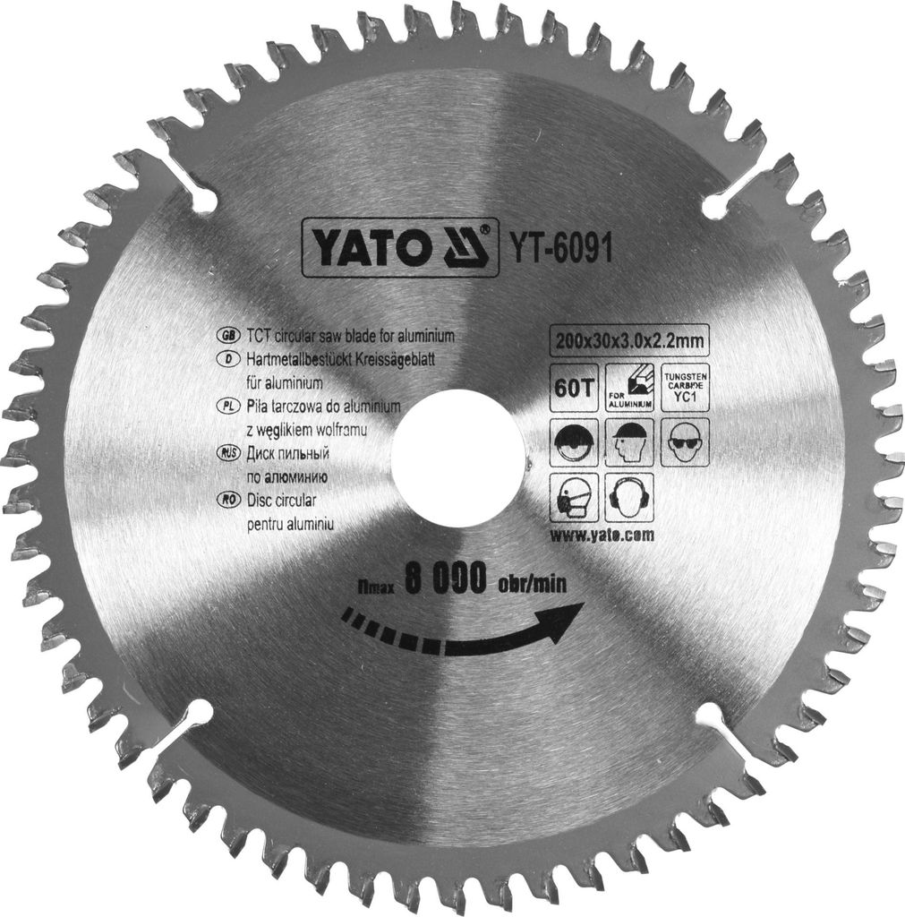 Yato YT-6091 Kreissägeblatt de 1 Stk.