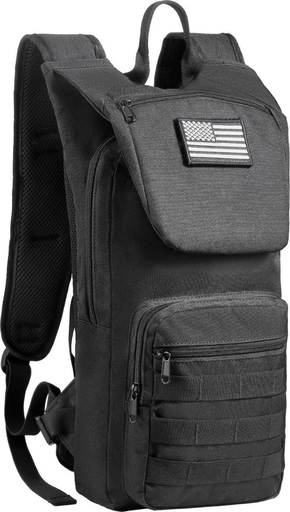 Sac d'hydratation tactique 3L Molle robuste pour randonnée et VTT Pro