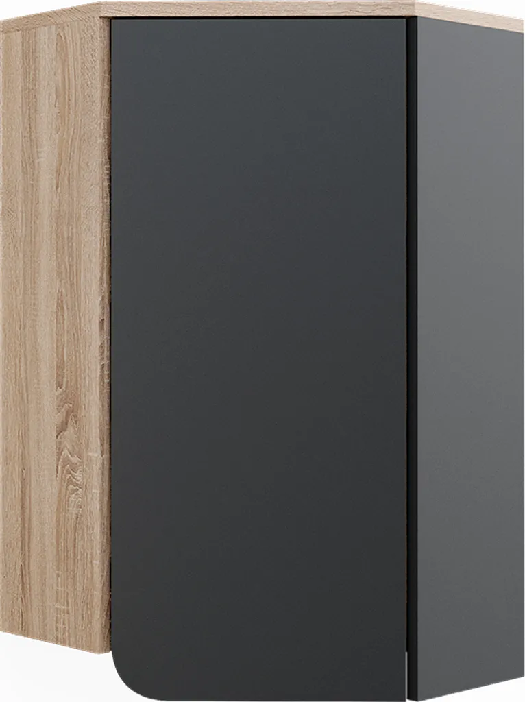 Étagère d'angle murale de cuisine ou salle de bain Vicco Karen 75cm