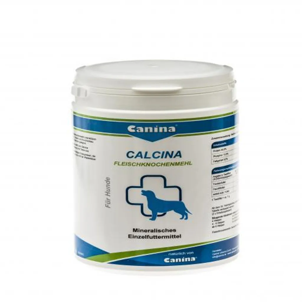 Canina Calcina Farina di Carne e Ossa 800g - Integratore Calcio Cani