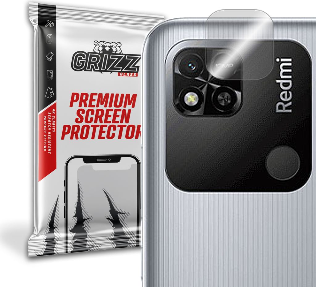 Glas für die Kamera GrizzGlass HybridGlass Kamera für Xiaomi Redmi 10A