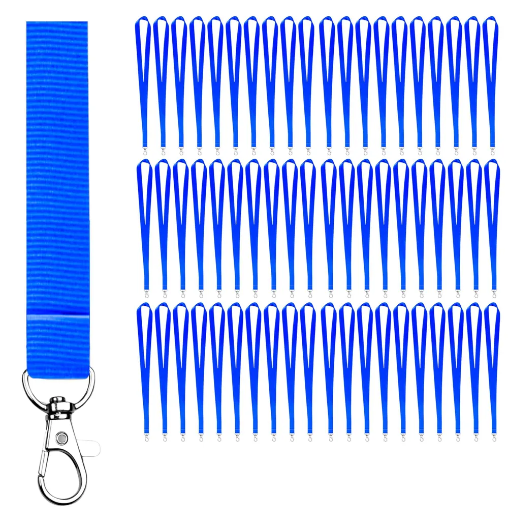Lanière pour badge et clé USB idéale pour salon et séminaire - Lot de 20