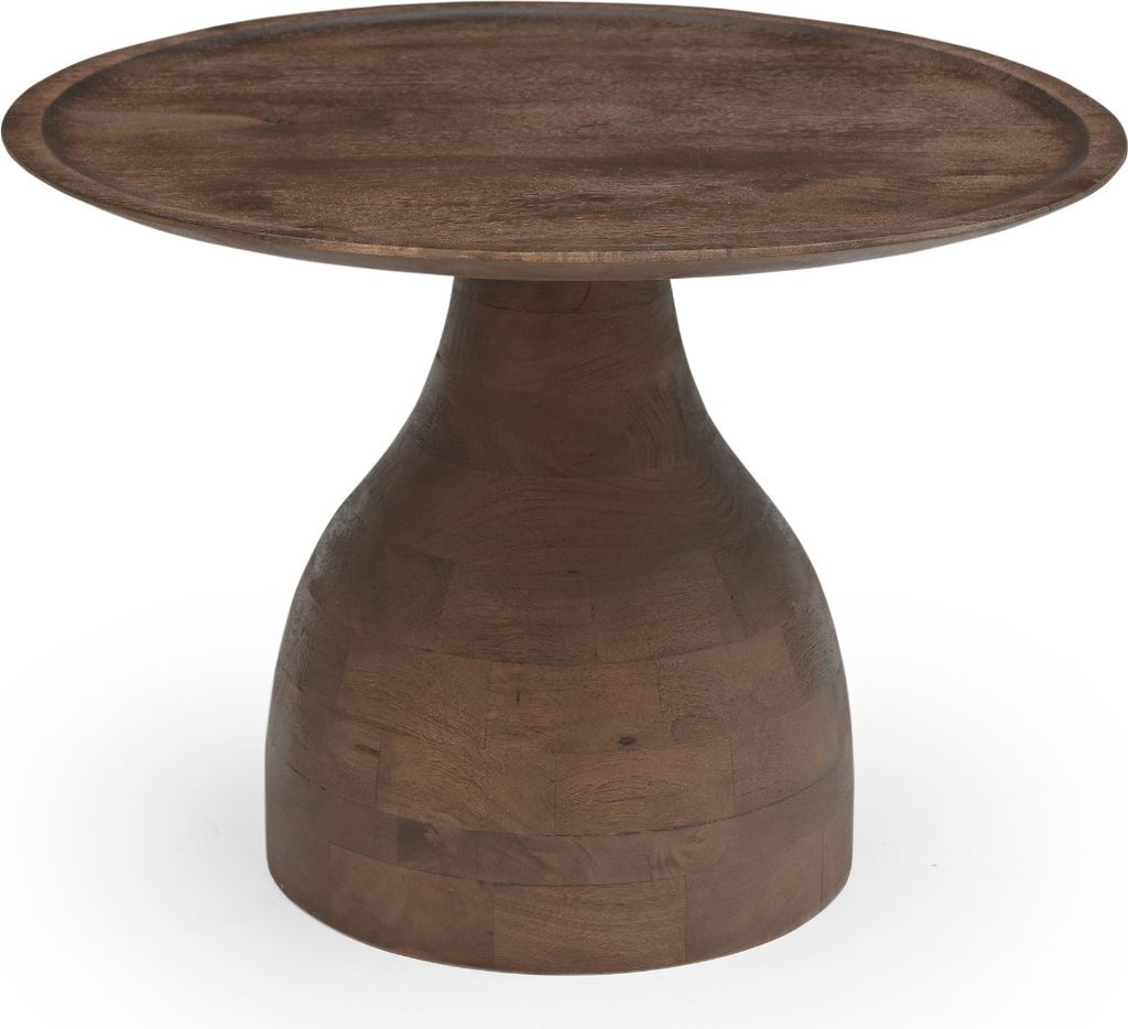 Giga Meubel Couchtisch Joji - Rund - Mangoholz - Produktbild 