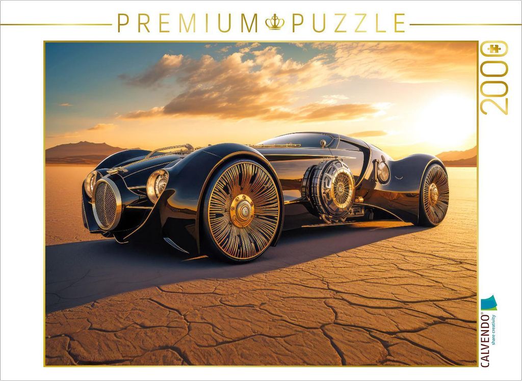 CALVENDO Puzzle Bolide | 2000 Teile Lege-Größe 90x67cm Foto-Puzzle für glückliche Stunden