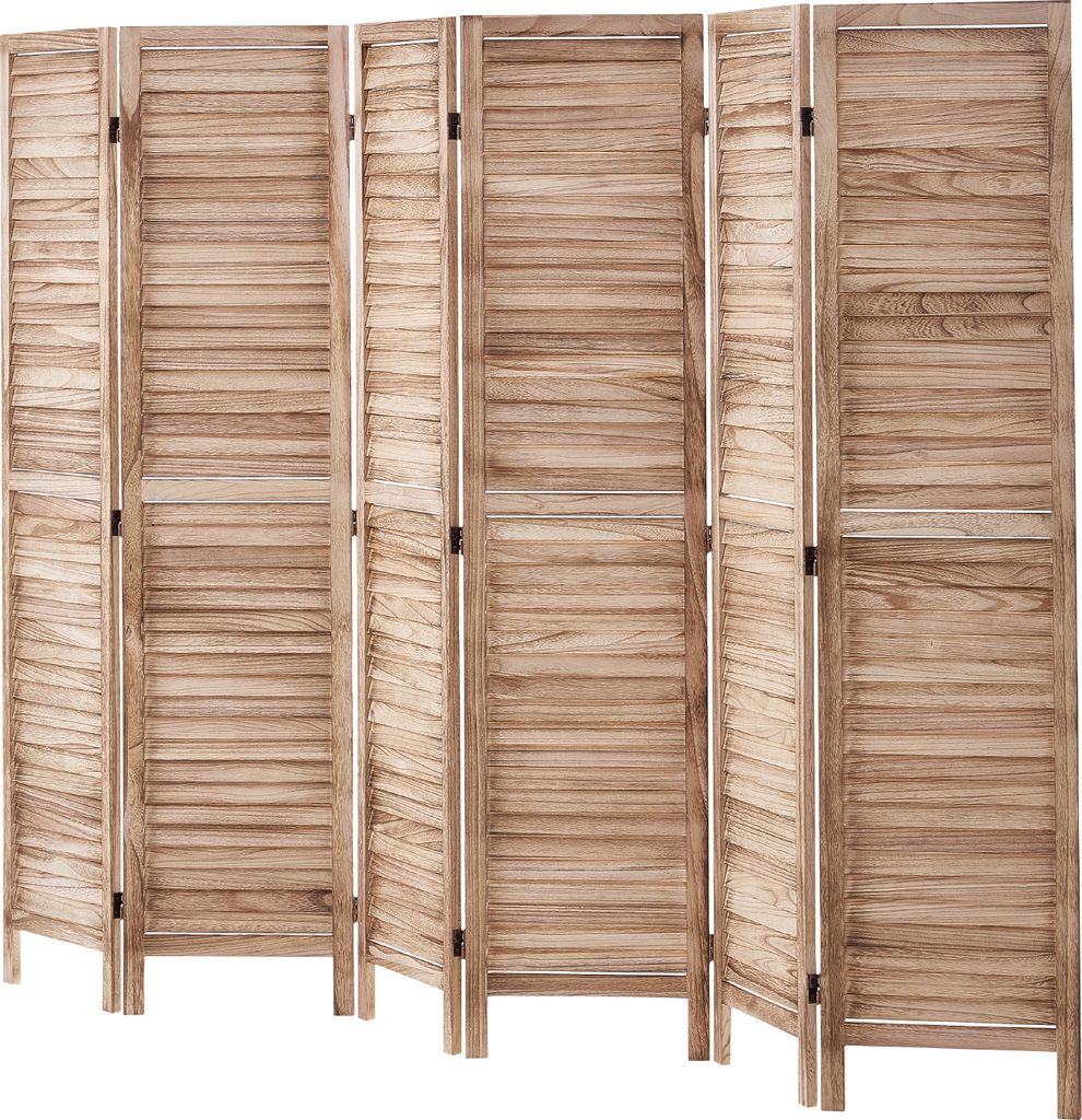 SucceBuy Séparateur de pièce en bois, 6 pièces pliables, Image du produit 