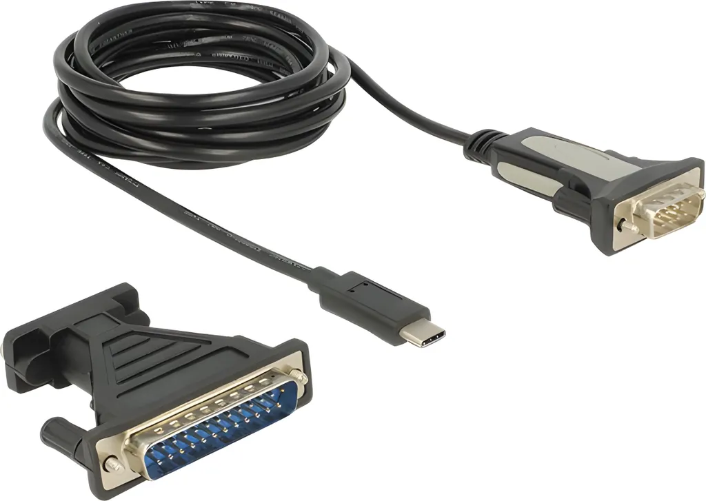 Kit Delock Seriale Professionale: Convertitore USB-C a RS232