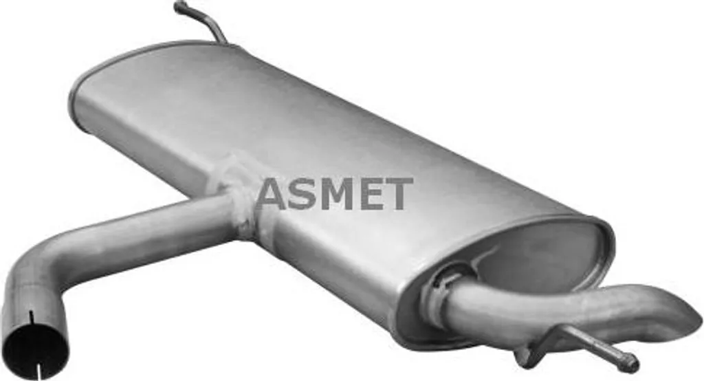 Silencieux arrière ASMET 3118 pour Touran - Remplacement OE 1T0253609B