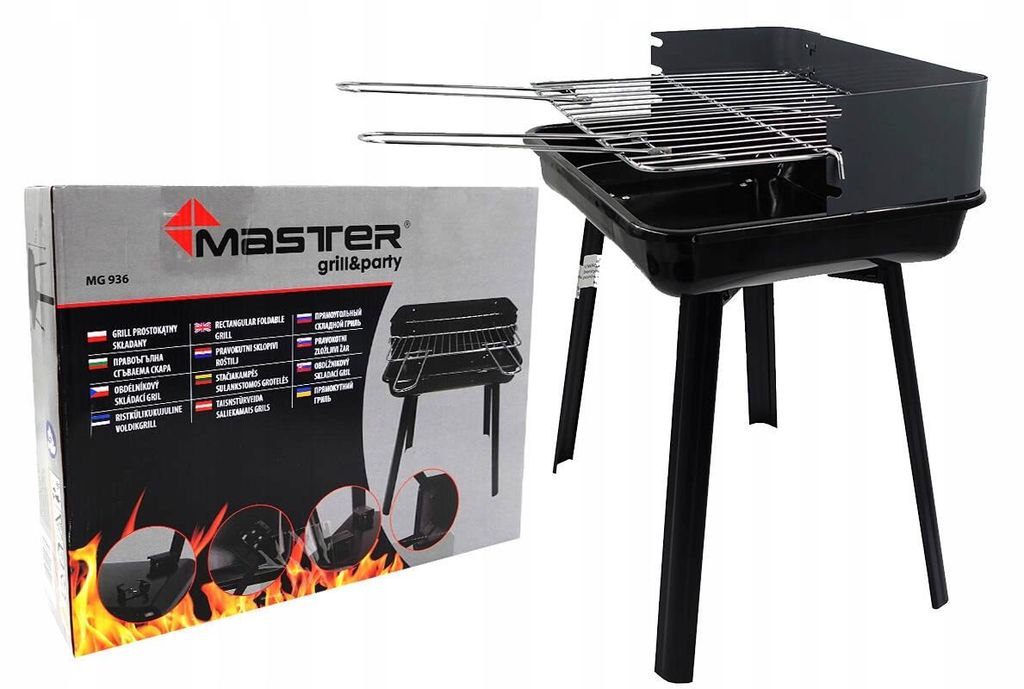 Master Grill & Party Barbecue au charbon de bois Image du produit 
