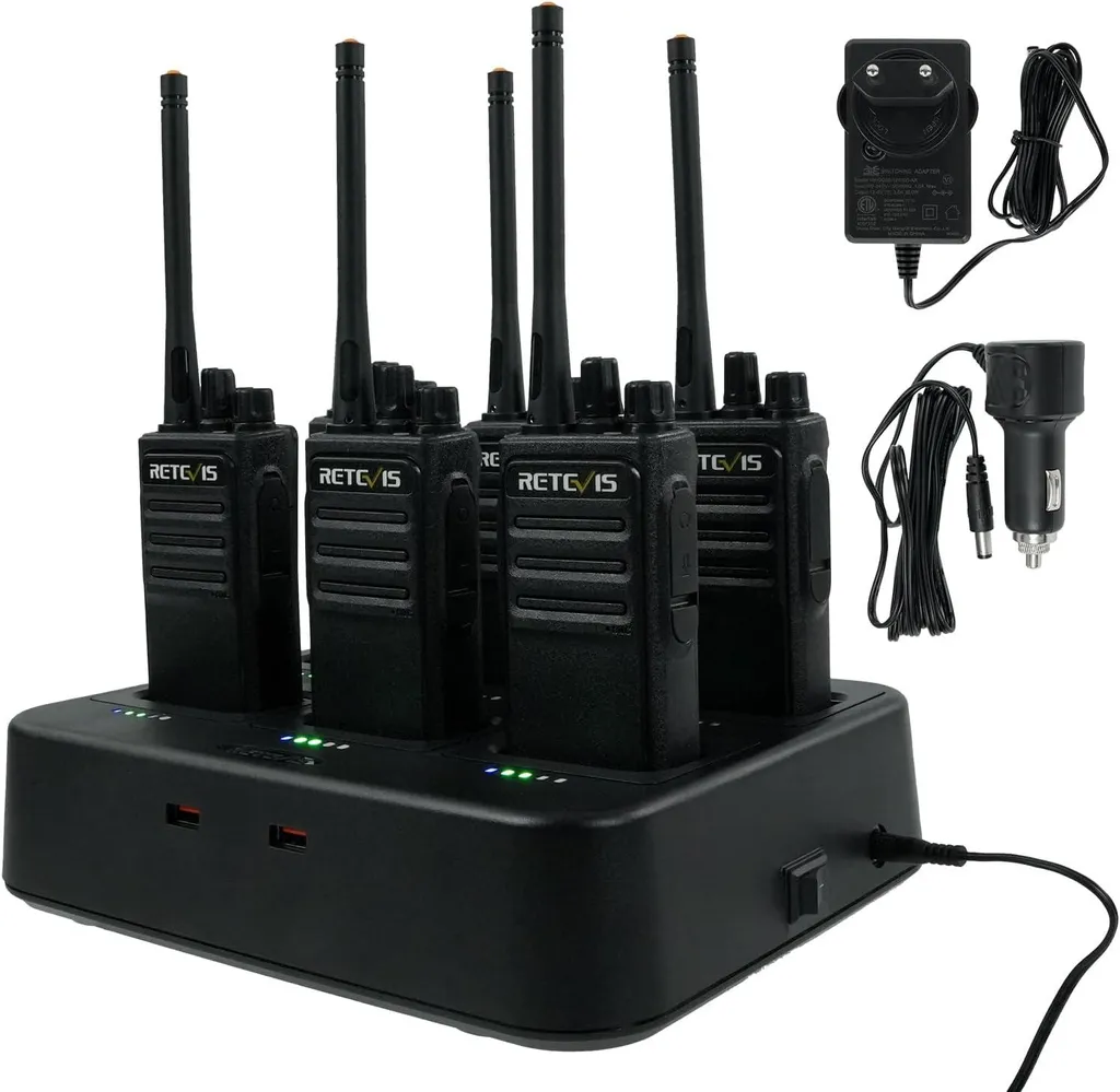 Système Radio pour Église et Usine avec Chargeur Multiple Amovible