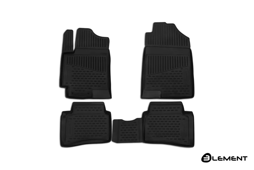 Set Tappetini ELEMENT 3D Hyundai Solaris 2017 Berlina - Solo Qualità