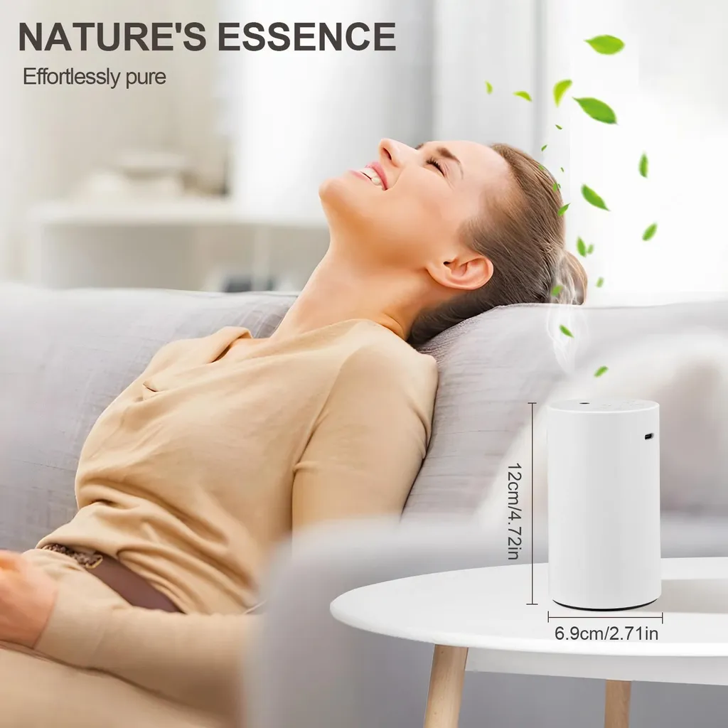 Diffuseur huiles essentielles sans eau blanc nomade fini les fuites - 5