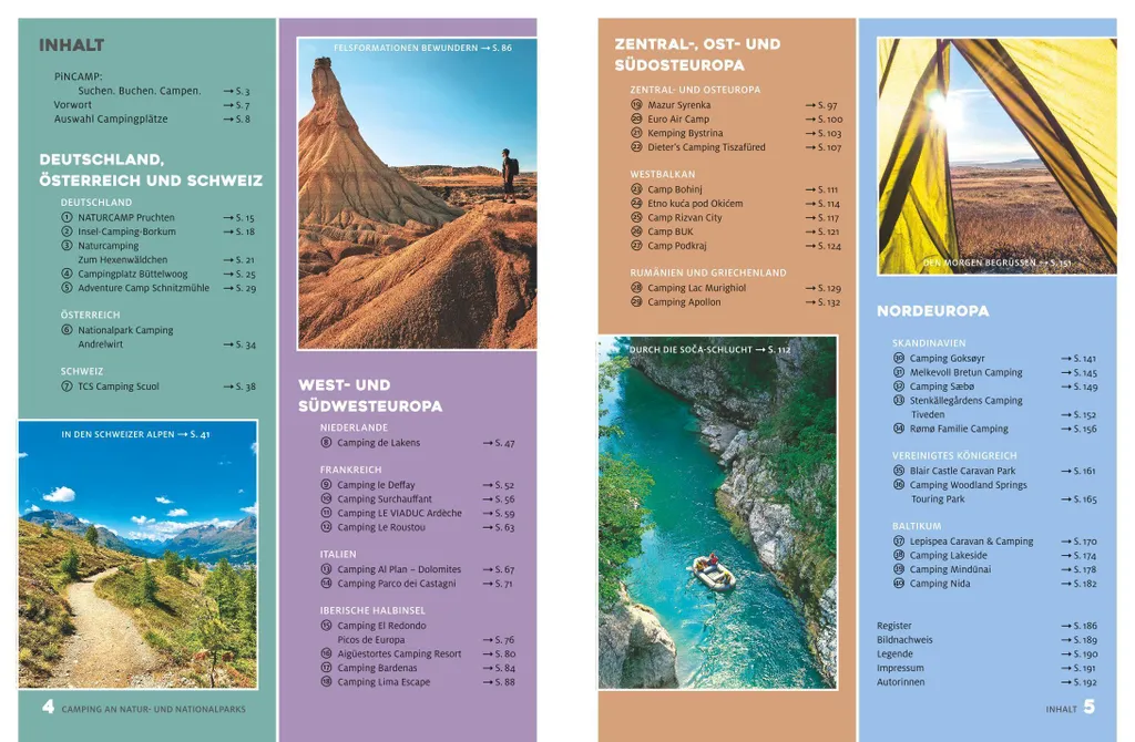 Où camper en parcs naturels ? Le guide pratique pour bivouaquer