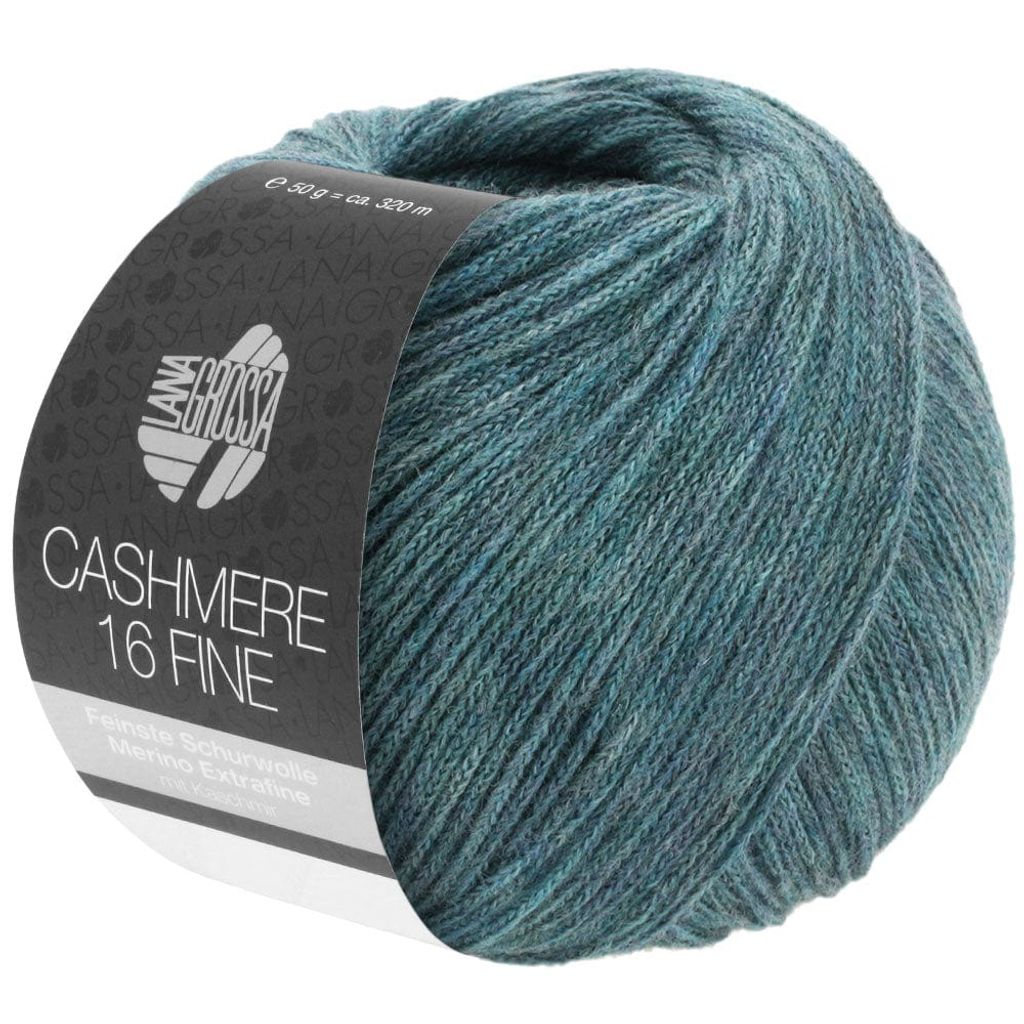 Cashmere 16 Fine 040 | Petrolgrün Produktbild 
