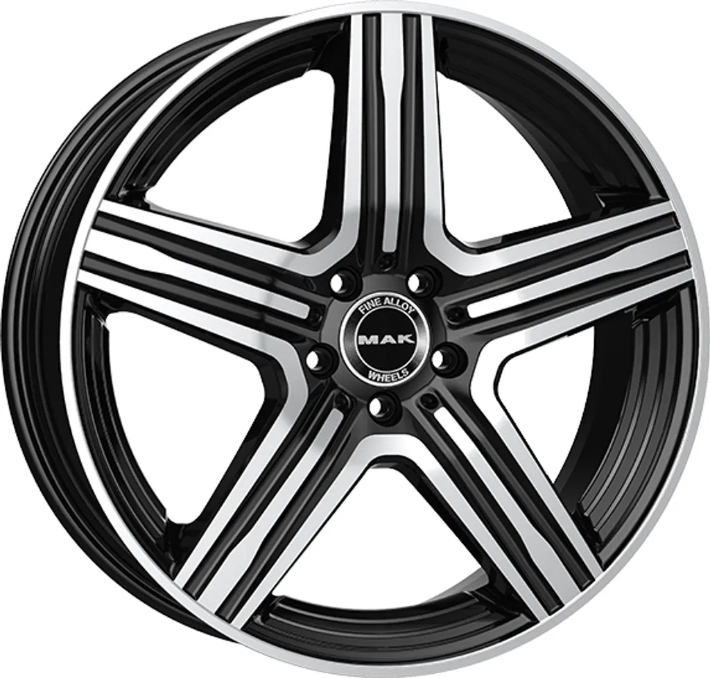 Remplacez vos jantes avec style : MAK LEWIS 8x20 5x112 ET30 Black Mirror