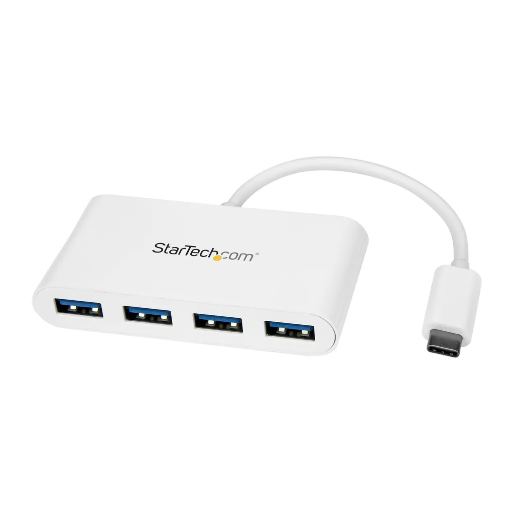 Adattatore Hub USB-C a 4x USB 3.0 StarTech.com Bianco - Offerta