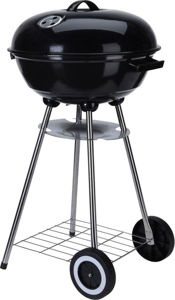 Barbecue Charbon Sur Pied Bbq ø46cm Compact, Mobile Et Image du produit 