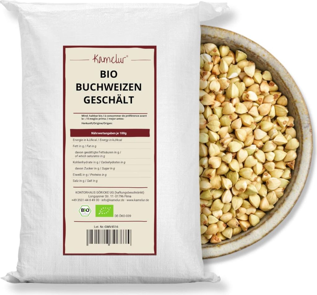 Kamelur BIO Buchweizen geschält 25kg